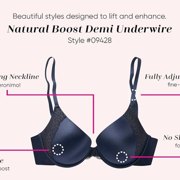 Maidenform Women's Demi Bra 32C - Picture 10 of 10